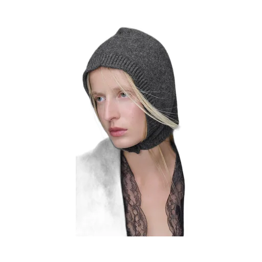 Wool Knit Hood