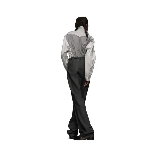 Wool Mohair Trousers