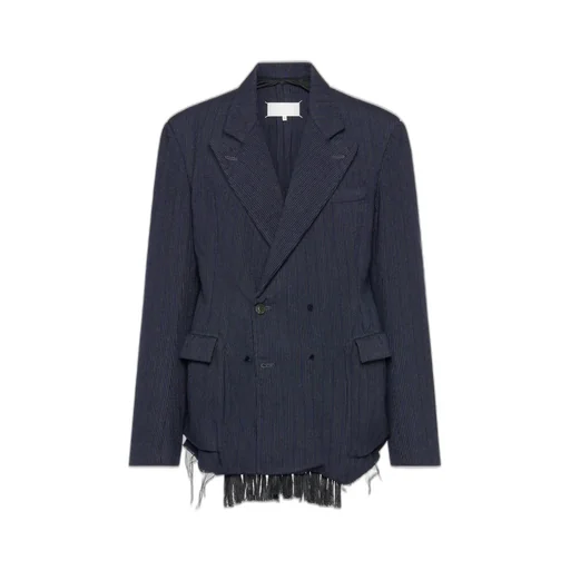 Wool Pinstripe Jacket