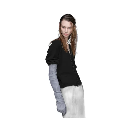 Wool V-Neck Cardigan