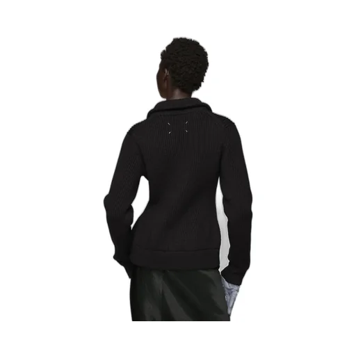 Wool Zipped Cardigan
