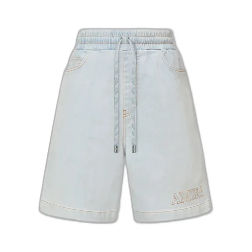 Amiri 3D 5 Pocket Short - Light Indigo