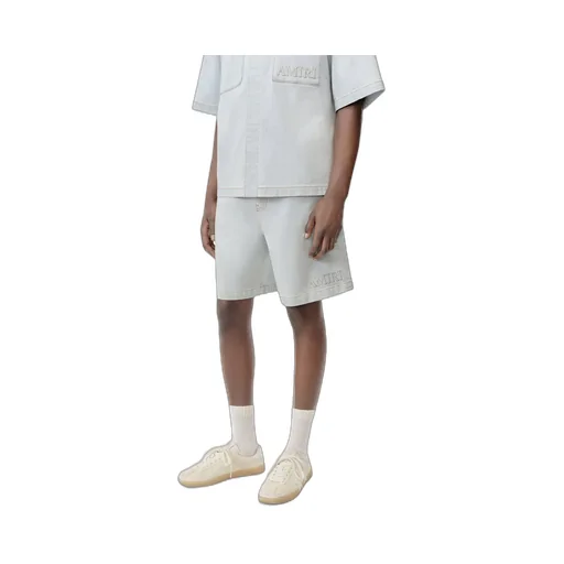 Amiri 3D 5 Pocket Short - Light Indigo