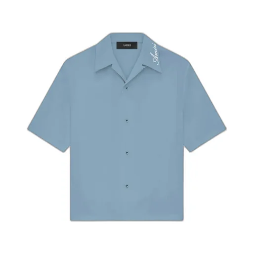 Amiri Camp Shirt - Ashley Blue