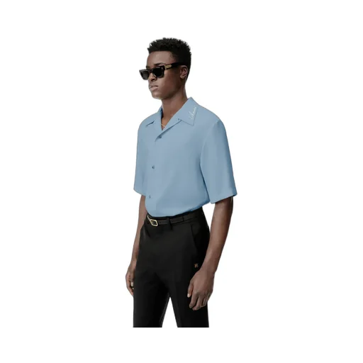 Amiri Camp Shirt - Ashley Blue