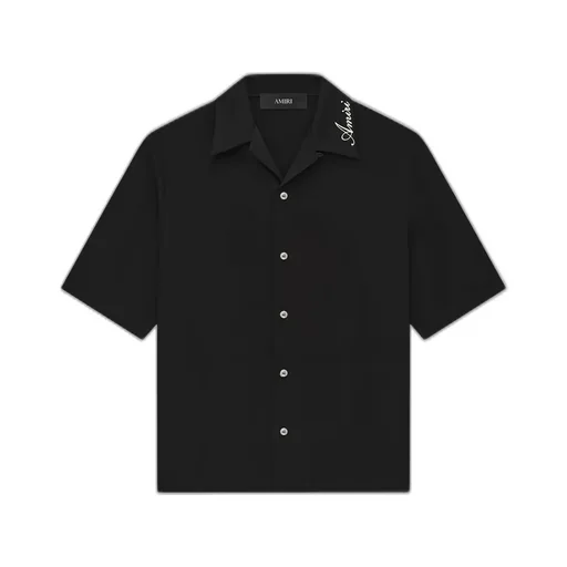 Amiri Camp Shirt - Black