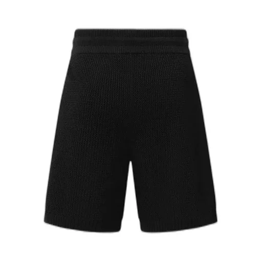 Amiri Crochet Mesh Short - Black