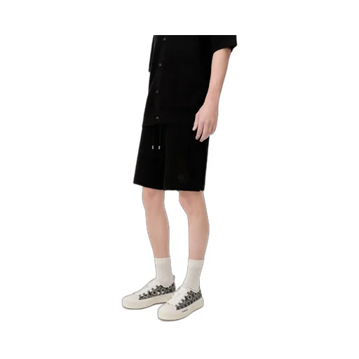 Amiri Crochet Mesh Short - Black