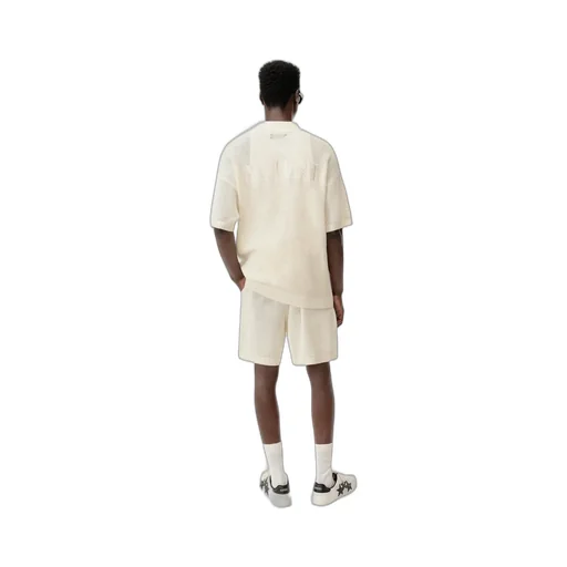 Amiri Crochet Mesh Shirt - Ivory