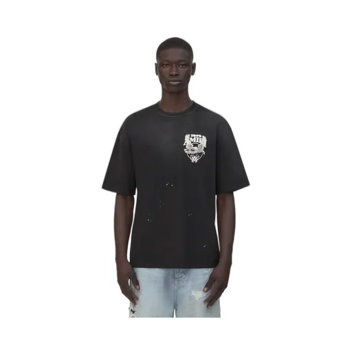 Amiri Eagle Oversized Tee - Black