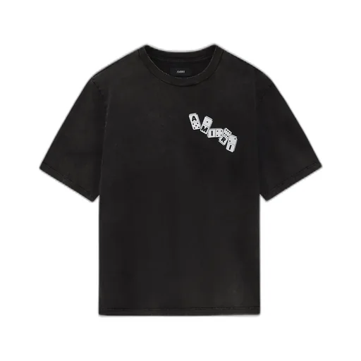 Amiri Domino Tee - Black