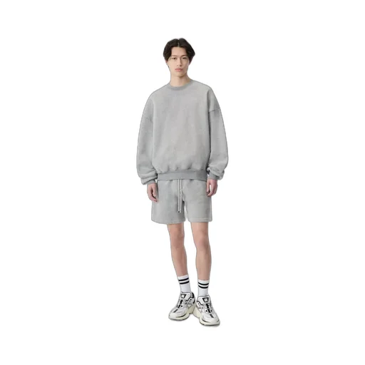 Amiri Embroidered Short - Grey
