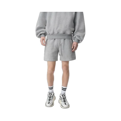 Amiri Embroidered Short - Grey