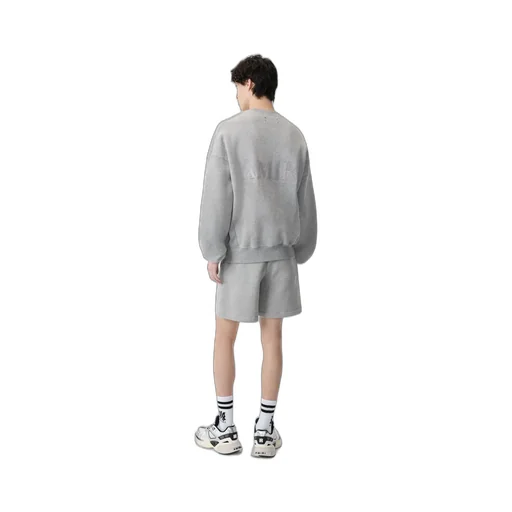 Amiri Embroidered Short - Grey
