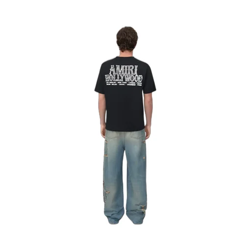 Amiri Hollywood City Tee - Black