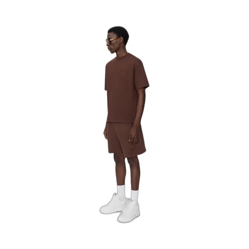 Amiri Embroidered Short - Walnut Brown