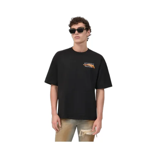 Amiri Hollywood Horse Oversized Tee - Black