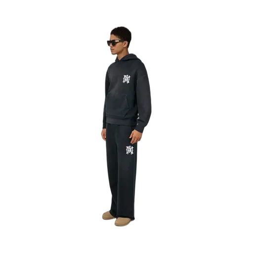 Amiri Hollywood Oversized Hoodie - Black