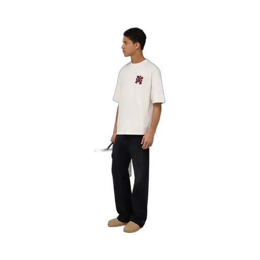 Amiri Hollywood Oversized Tee - Ivory