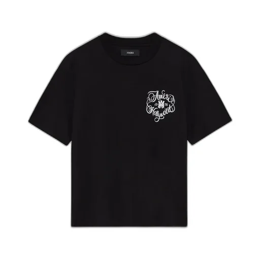 Amiri Hollywood Tee - Black