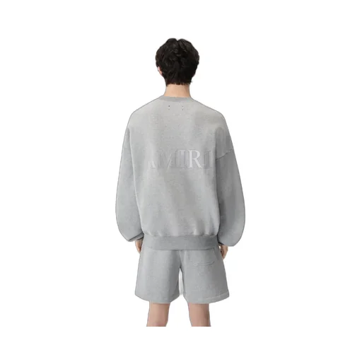 Amiri Oversized Crew - Grey