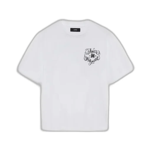 Amiri Hollywood Tee - White
