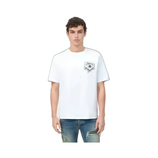 Amiri Hollywood Tee - White
