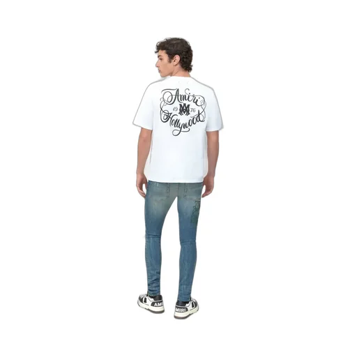 Amiri Hollywood Tee - White