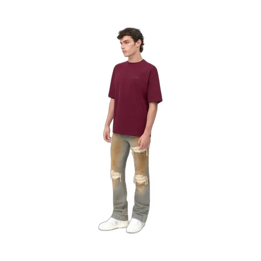 Amiri Oversized Tee - Aged Port