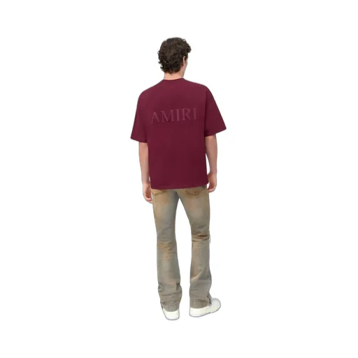 Amiri Oversized Tee - Aged Port