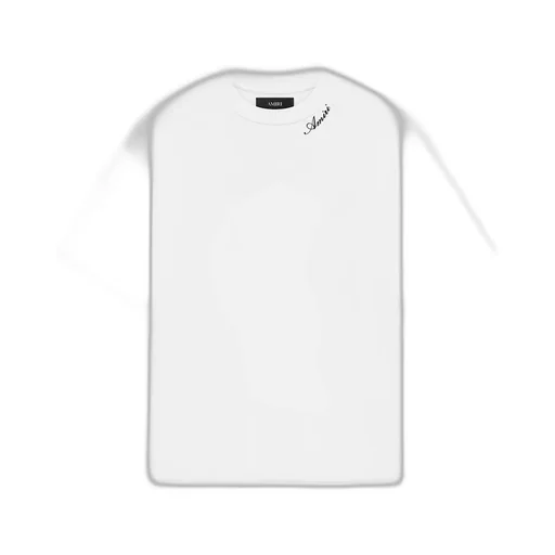 Amiri Script Skater Tee - White