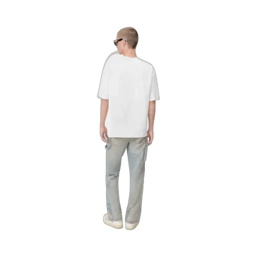 Amiri Script Skater Tee - White
