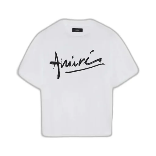 Amiri Script Tee - White