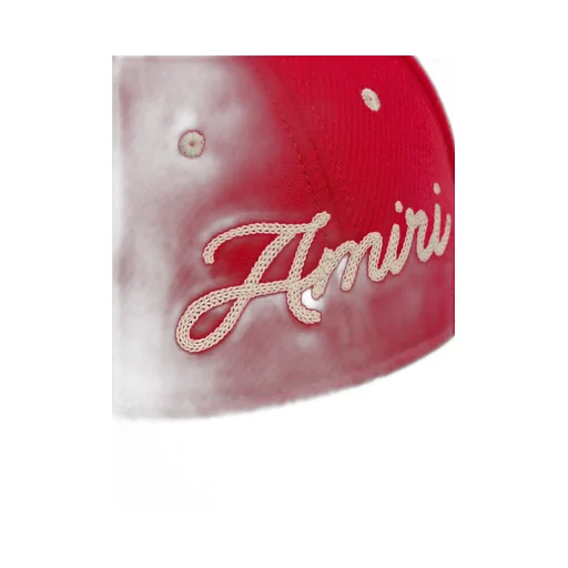 Amiri Panther Two Tone Hat - Deep Red