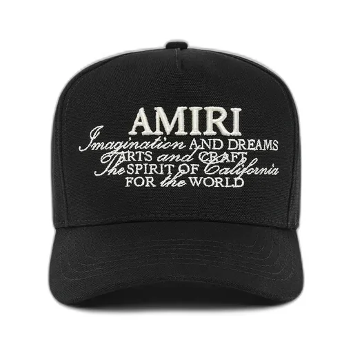 Amiri Spirit Hat - Black