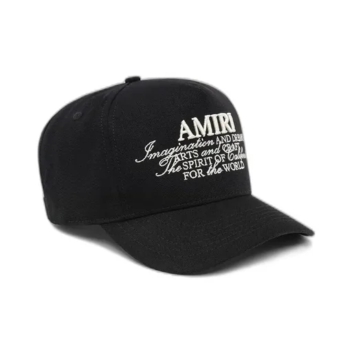 Amiri Spirit Hat - Black