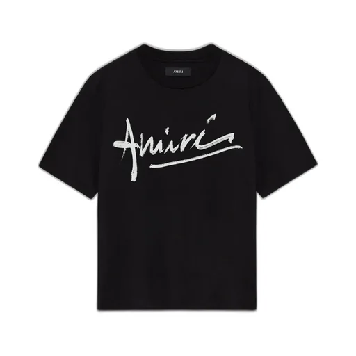 Amiri Script Tee - Black