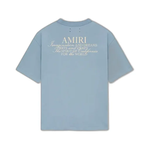Amiri Spirit Tee - Ashley Blue