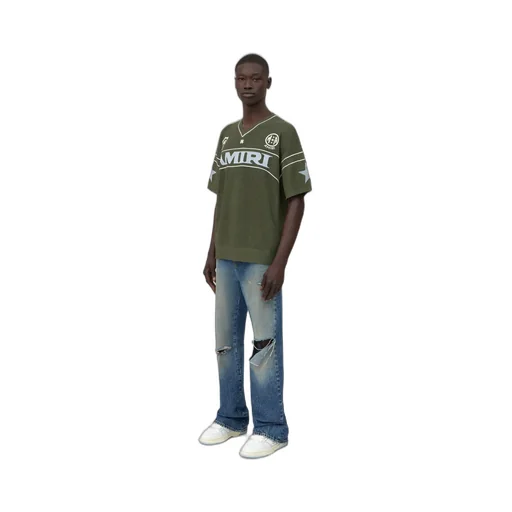 Amiri Sport Jersey - Dark Sage