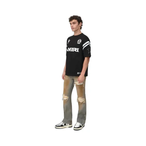 Amiri Sport Oversized Tee - Black