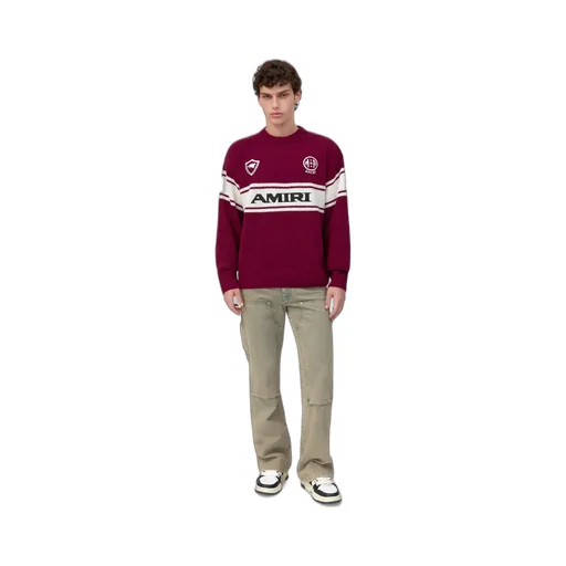 Amiri Sport Sweater - Aged Port
