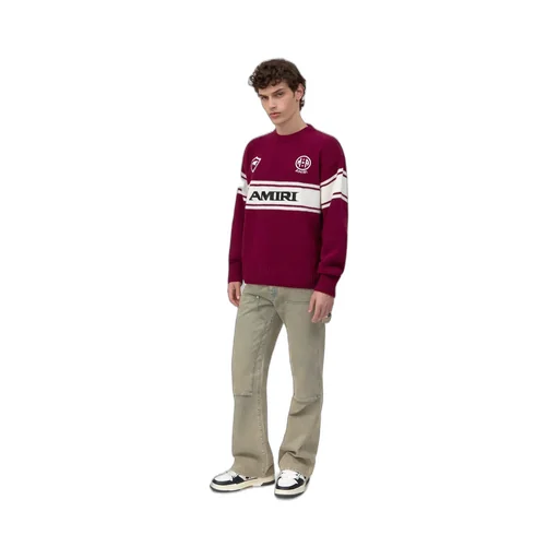 Amiri Sport Sweater - Aged Port