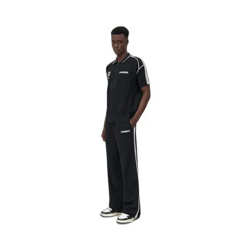 Amiri Sport Zip Shirt - Black