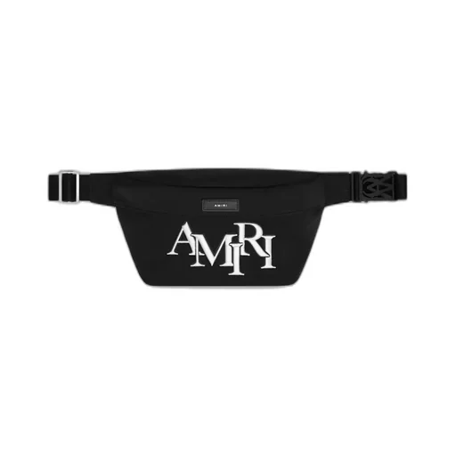 Amiri Staggered Bum Bag - Black