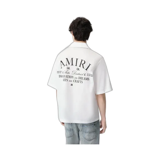 Arts District Camp Shirt - White