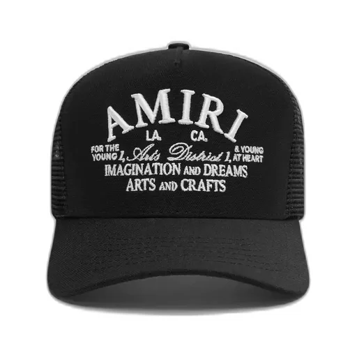 Arts District Trucker Hat - Black