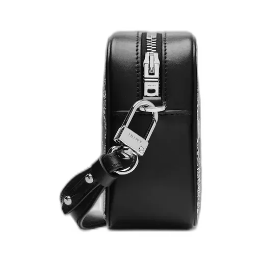 Bandana Embroidered Camera Case - Black