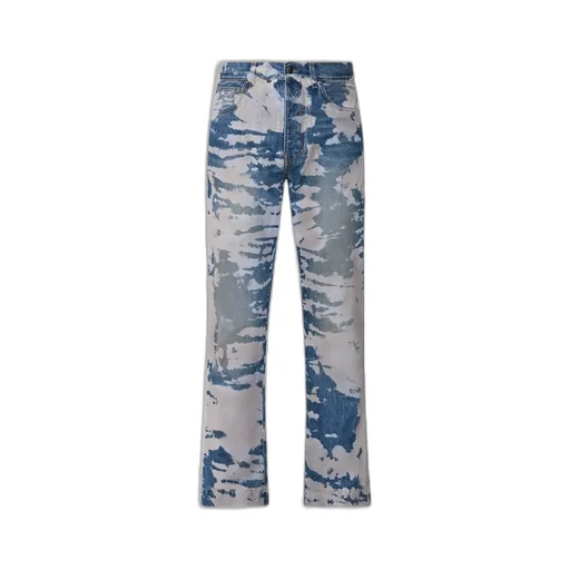 Bleached Straight Flare Jean - Bleach Out