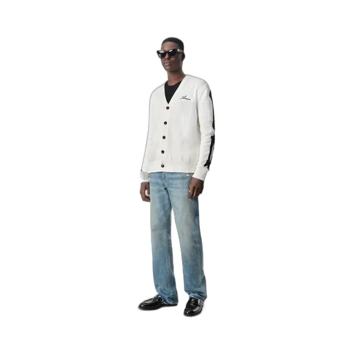 Bones Cardigan - White