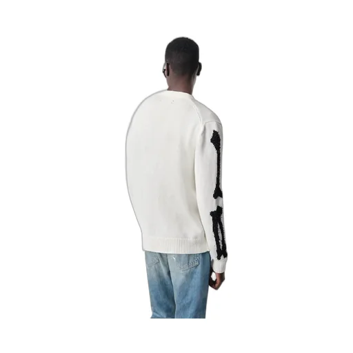Bones Cardigan - White